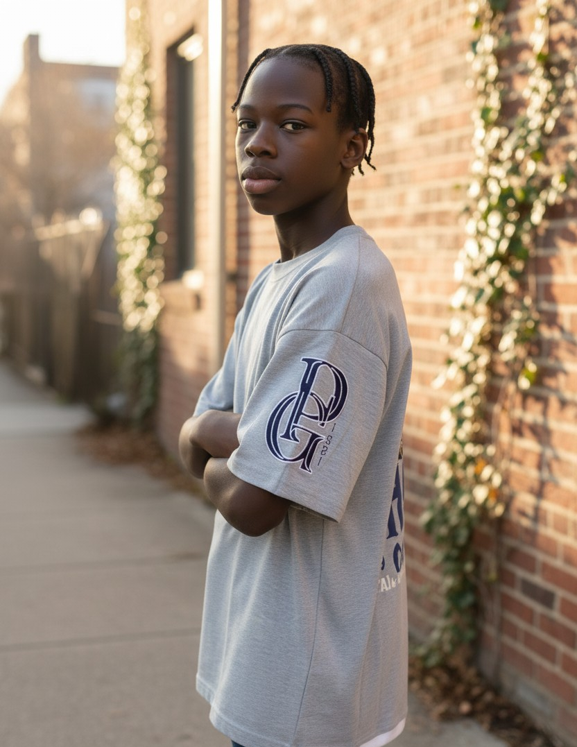 Black Wallstreet Mindset Short Set Gray/Blue/White