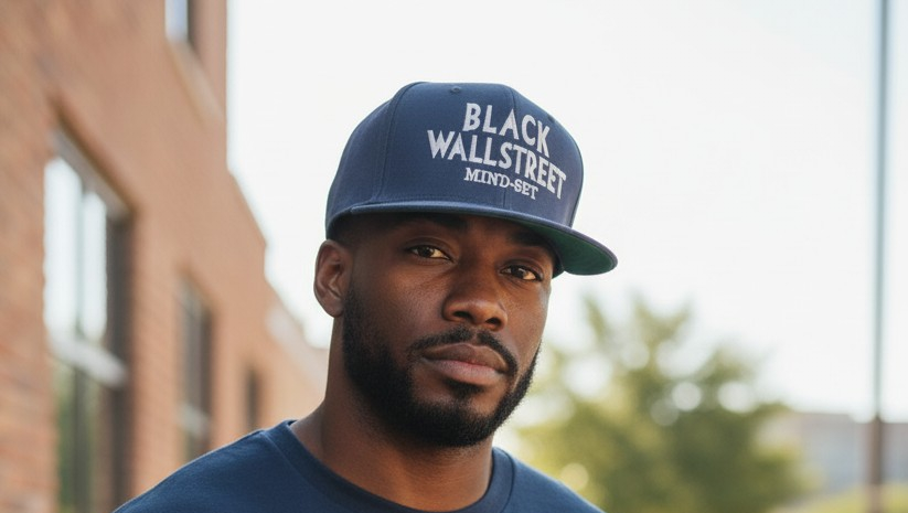 Black Wallstreet Cap