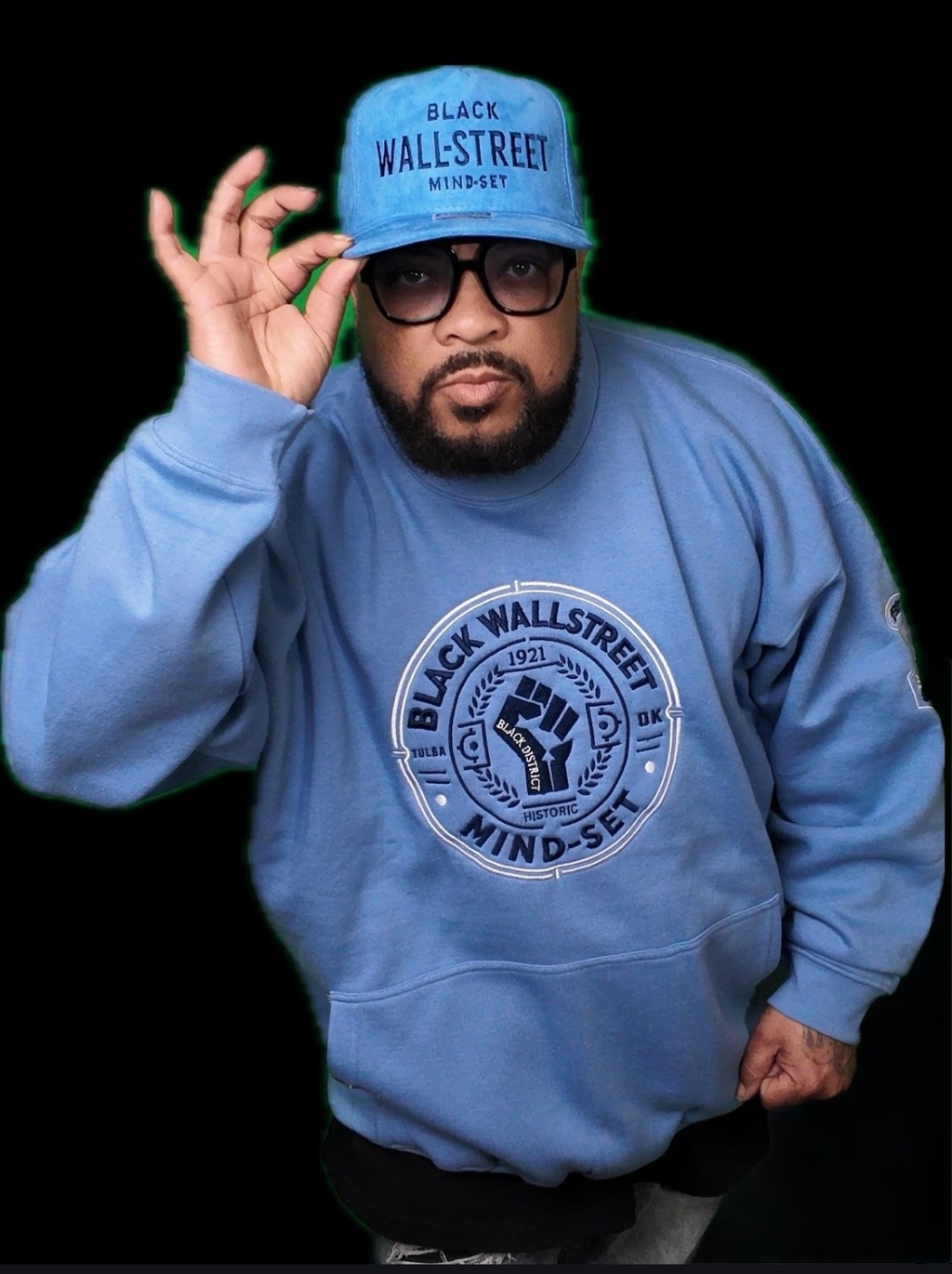 Black Wallstreet Cap