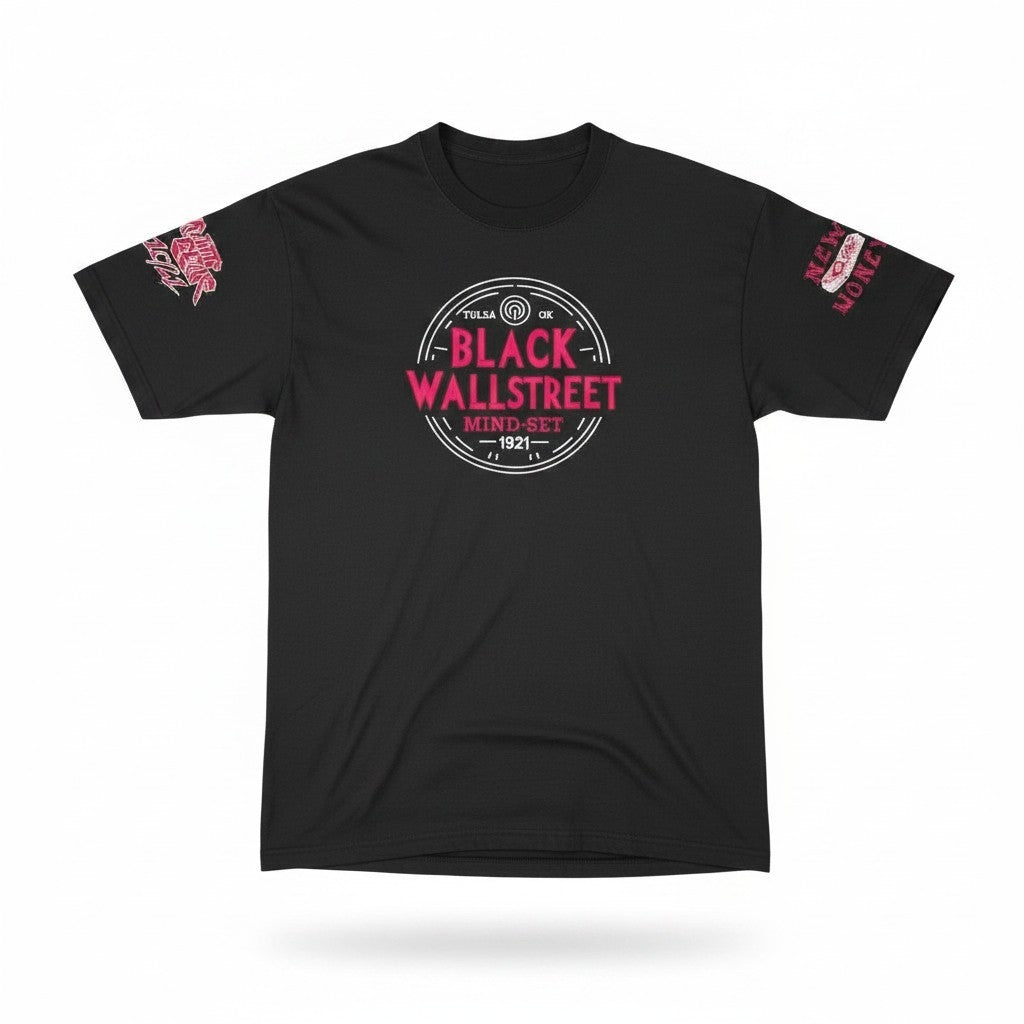 Black Wallstreet Mindset T-Shirt