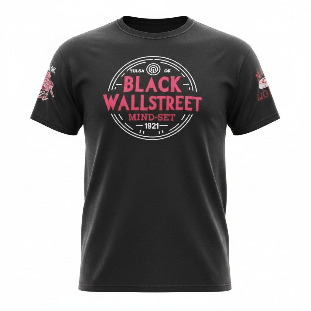 Black Wallstreet Mindset T-Shirt